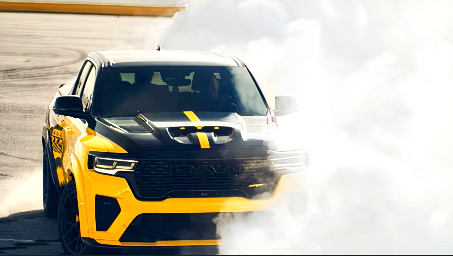 Ram Teases New SRT Ram Variant, Could It Be The Rumble Bee?
